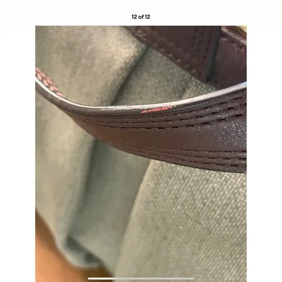 Michael Kors Large Canvas and Leather Harness Grab Handbag - Picture 5 of 16